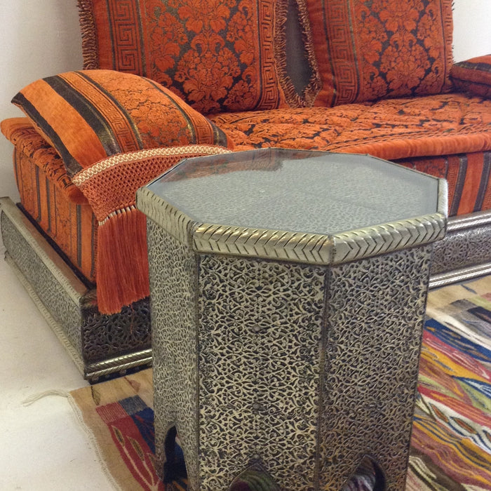 Moroccan living theme at casbah decor