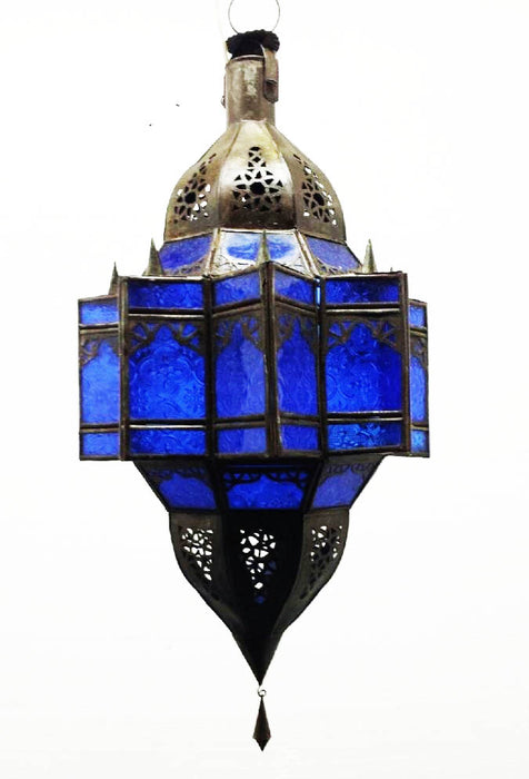 Casbah blue lantern