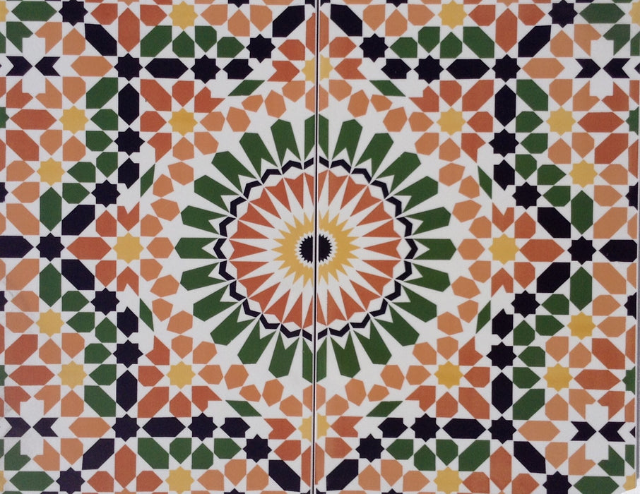 Moroccan hamam tile