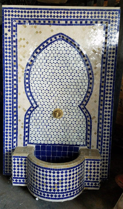 Zaid mosaic tile fountain