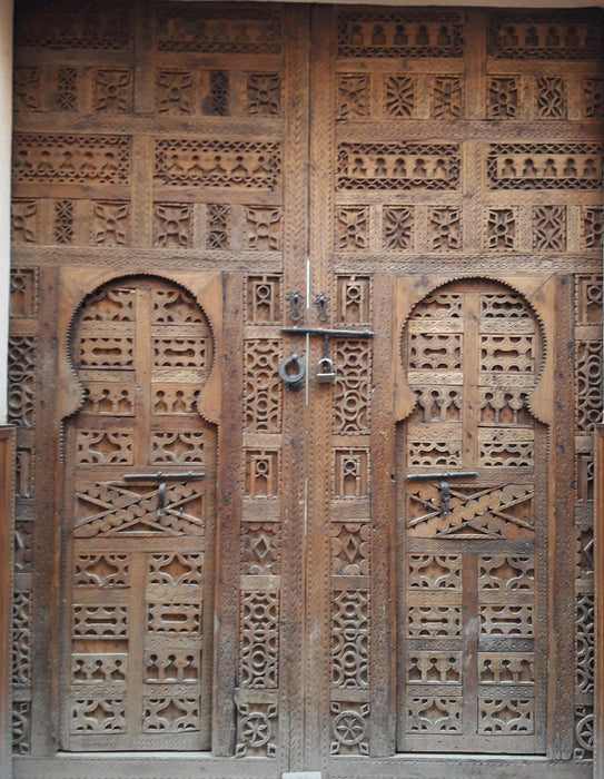 Large touareg door