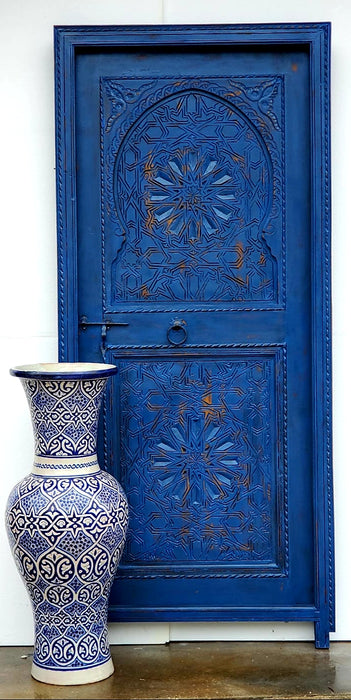 Blue andalusia door