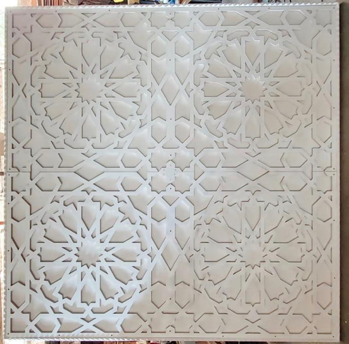 Andalusian white ceiling panel