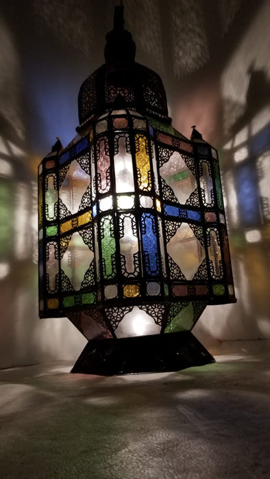 Moorish metal lantern