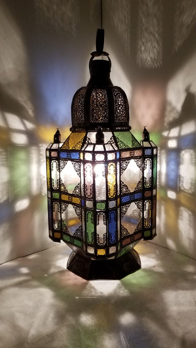 Moorish metal lantern