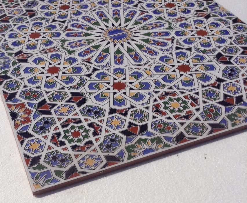 Moorish Andalusia tile