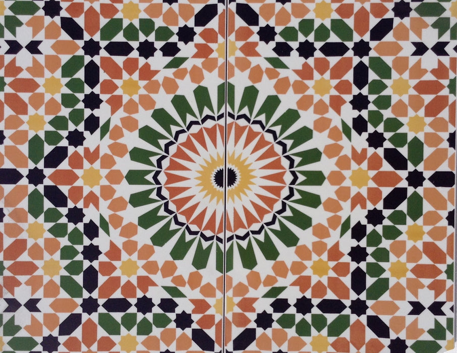 Moroccan hamam tile
