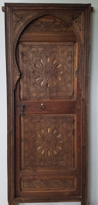 Moorish bedroom door