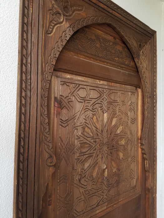 Moorish bedroom door