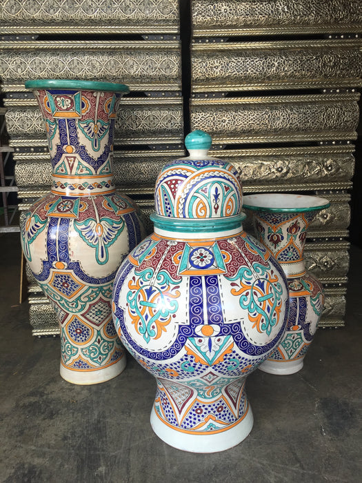Fez pottery set